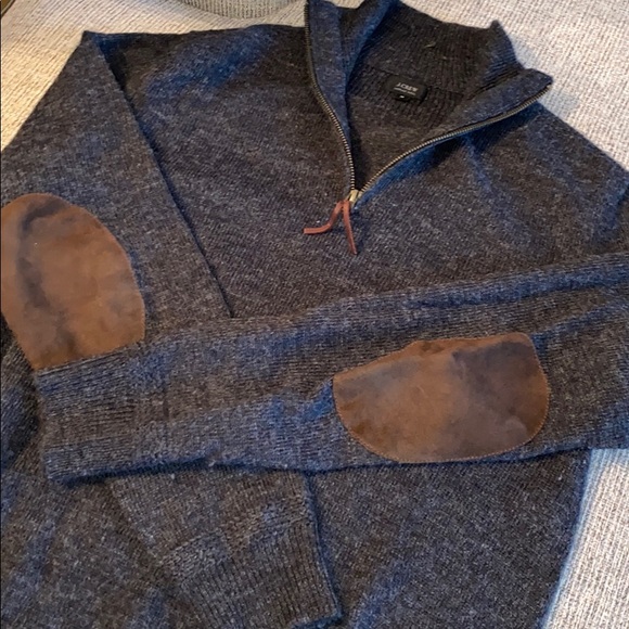 J.Crew - ‘Rugged Merino Wool’ - SLIM-FIT Quarter-Zip Sweater - Picture 2 of 10